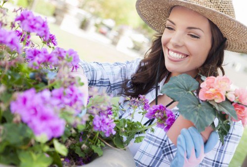 Eco-friendly landscaping recycling and sustainable rubbish handling