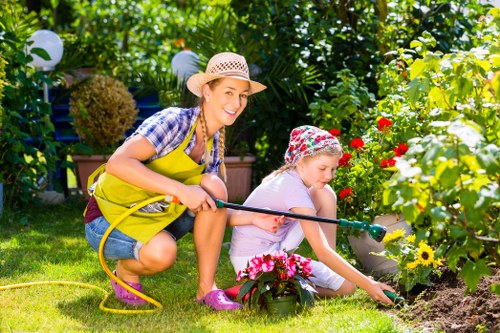 Safe loading and separation of garden waste on site